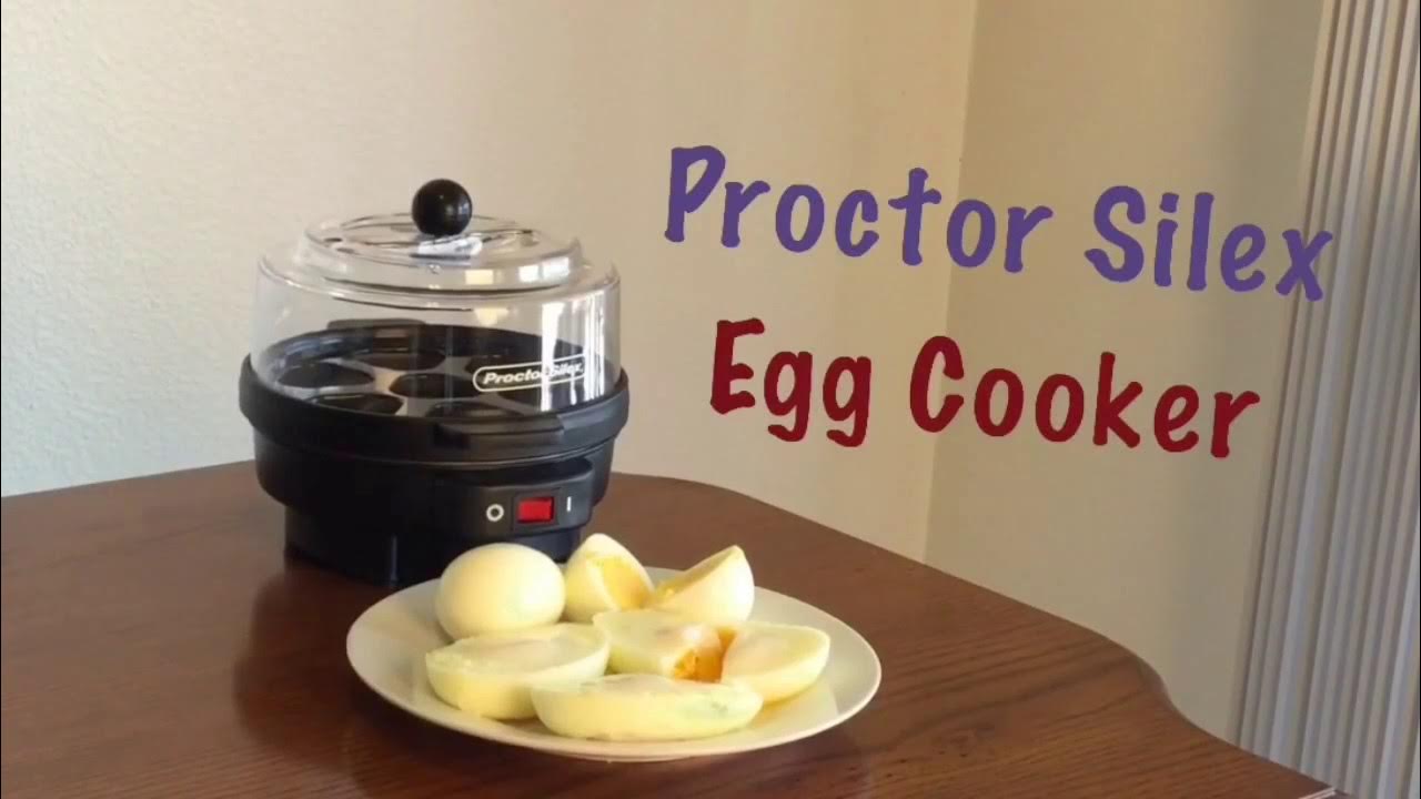 Proctor Silex Egg Cooker , Model#25501a, Black