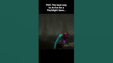 POV: The Best Way to get to a Flashlight Save...