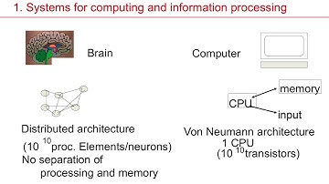 NDC1.1 - Introduction: human memory and networks of neurons