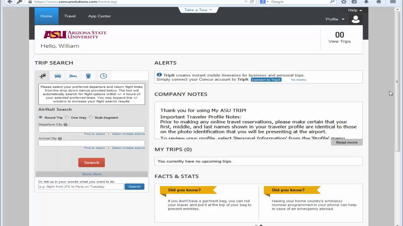 My ASU TRIP • How to Request Security Roles/How to Change Your Time Zone, Date Format or Language