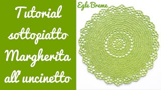 Crochet Margherita Placemat Tutorial