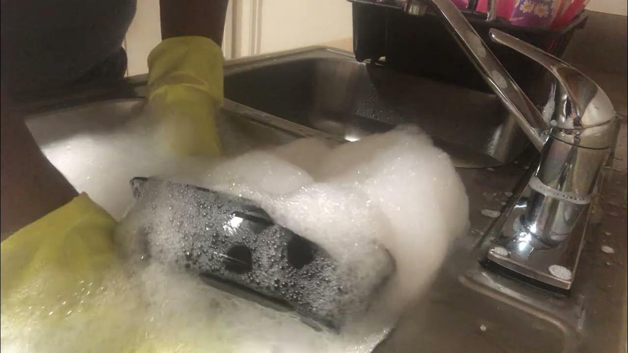 Asmr Washing Dishes{Squeaky Gloves}SoapSuds(Clacking Dish Sounds) YouTube