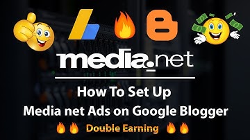 How To Set Up a Media net Ads on Google Blogger 2018