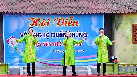 (Giai Điệu Tổ Quốc)  giải nhất Hội Thi Văn Nghệ Lễ Hội Hoàng Hoa Thám, Yên Thế! 2019