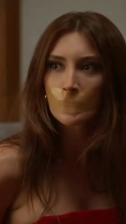 Gozde Gurkan hand tied & tape gagged Scene (Inci Taneleri ep 21)