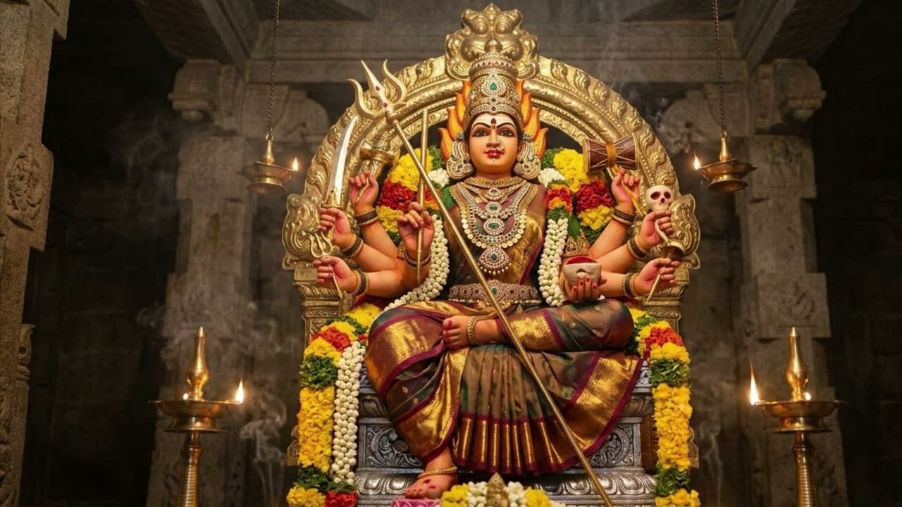 🔱 ஓம் சக்தி ஆதி பராசக்தி 🙏 | ஆதி பராசக்தி பக்தி பாடல் | Powerful Amman Devotional Tamil Song 🔥🙏