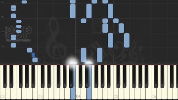 [ Piano Solo Tutorial ] Chrono Trigger - Battle with Magus (synthesia)