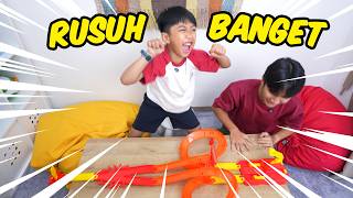 Balapan Hot Wheels PALING RUSUH - Ziyan VS Kyo