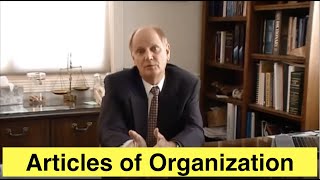 Articles of Organization