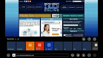 How to Pin a Website to Tile Screen in Windows 8