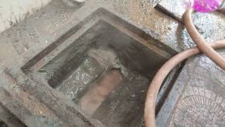 pipe line drain line kaise saaf Karen Chamber caustic soda acid say cleaning video #pipe #palumber