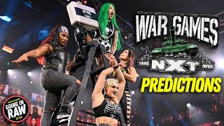 NXT War Games Predictions | NXT TV Fulls Results & Review | Going In Raw