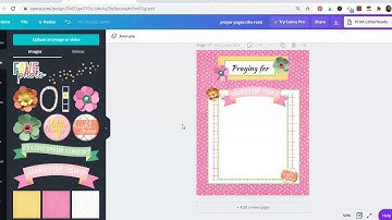 How to Make a Prayer Journal in Canva