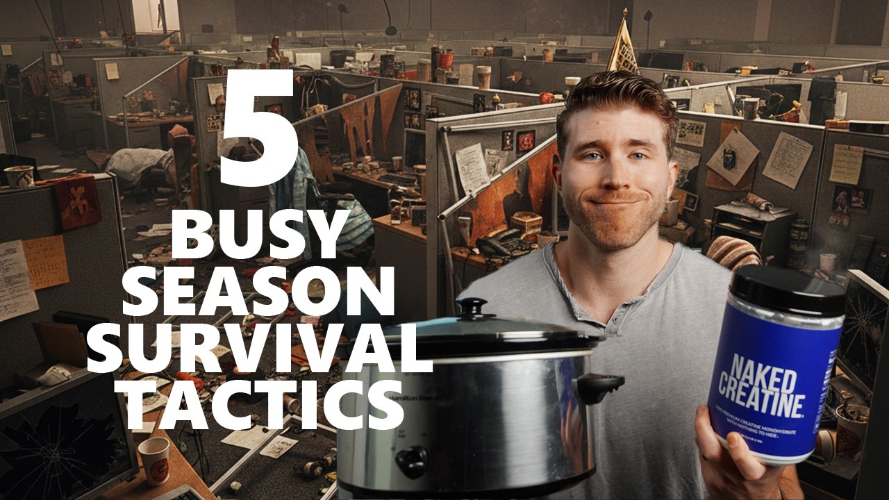 Мои 5 главных советов по выживанию в напряженный сезон