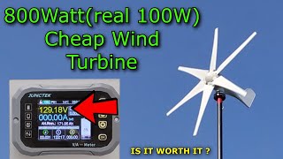 800W Wind Turbine Review and Test  Cheap Wind Turbine  |  IS IT WORTH IT ?