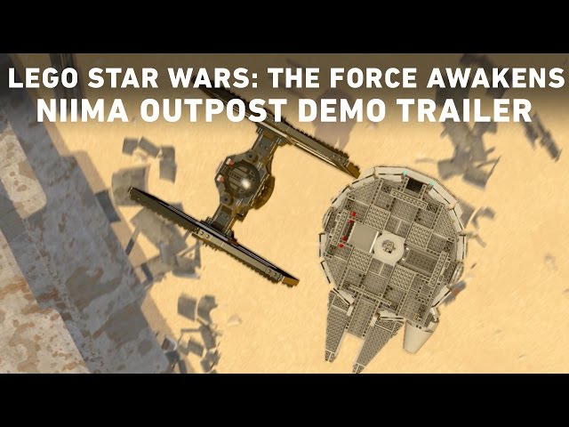 LEGO Star Wars: The Force Awakens - Niima Outpost Demo Trailer