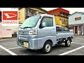 2020 Daihatsu Hijet Kei Truck 350kg 5 Speed 4x4 in Japan Review Walk-around