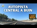 AUTOPISTA CENTRAL, de Santiago a BUIN // CHILE 2021 4K