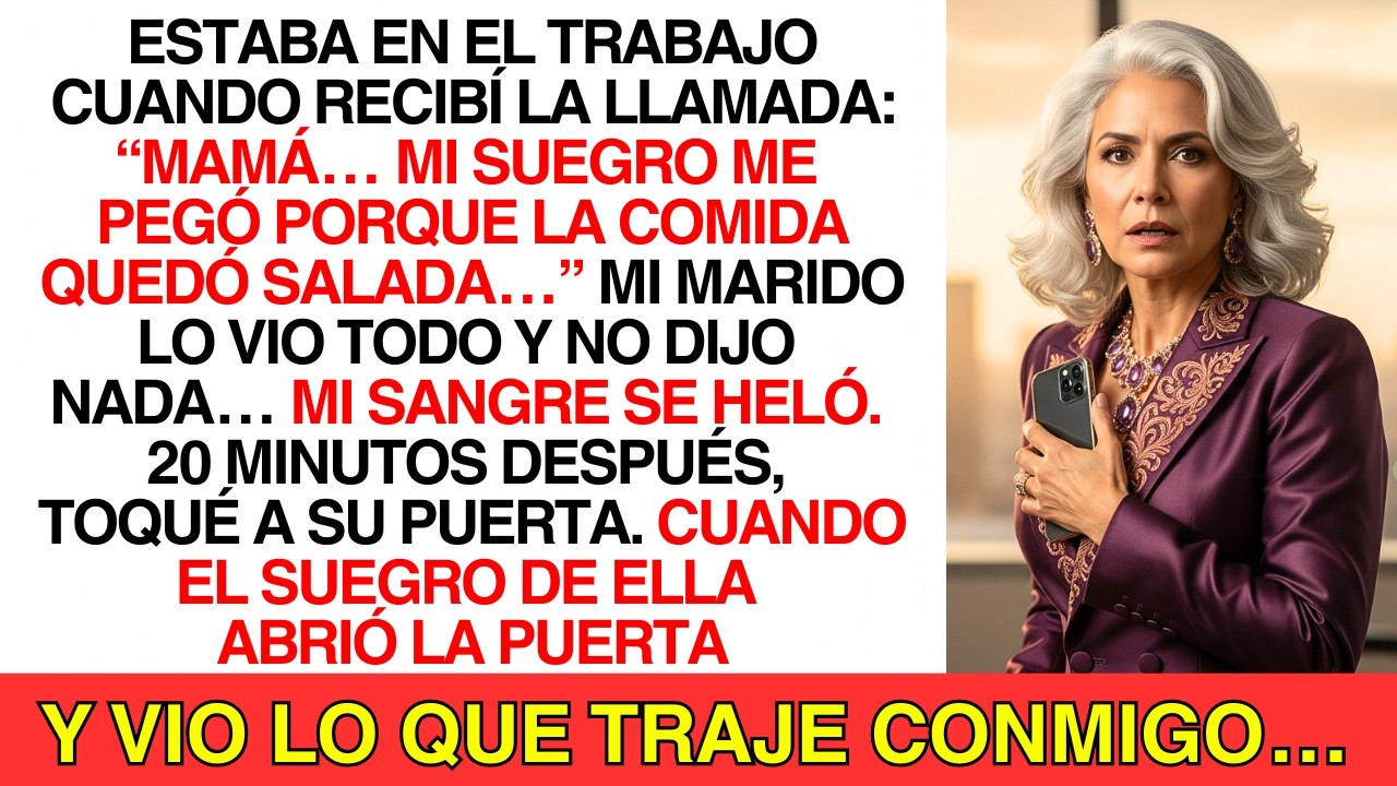 “Mi Hija Sollozó ‘Mamá, Mi Suegro Me Golpeó Por La Comida Salada… Y Mi Marido Calló’ Entonces Actué”