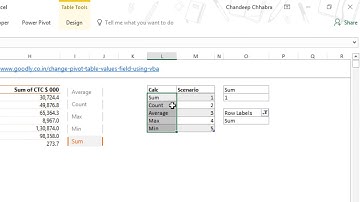 Change Pivot Table Values with VBA and Slicer