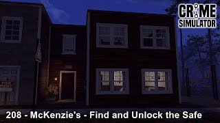 Details Crime Simulator / 208 - McKenzie's - Find and Unlock the Safe / Game Walkthrough / Part 22 Update