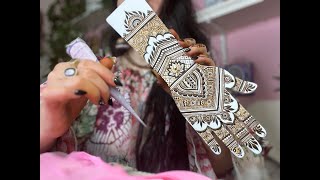 See A Full Hand Henna Design Come To Life In Real Time! screenshot 1
