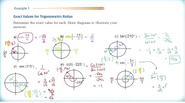Math 3200 - Ch.4 Sec.4.2 - Trigonometric Ratios Part I