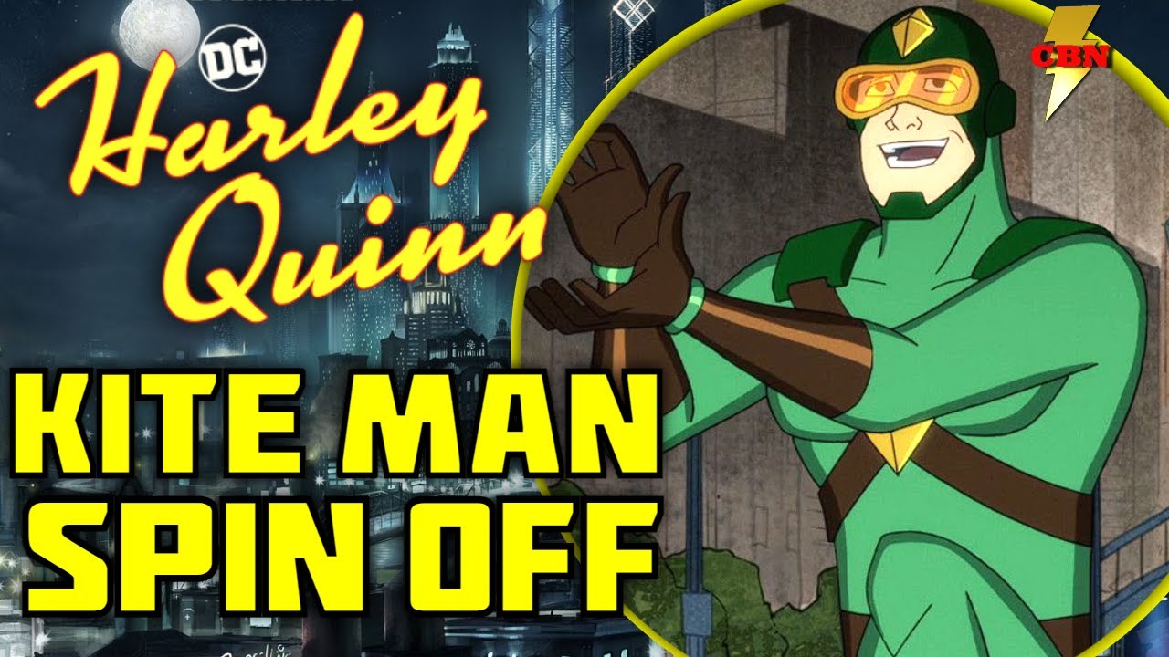Kite Man Spin Off Series   Noonans   Harley Quinn Animated Series News