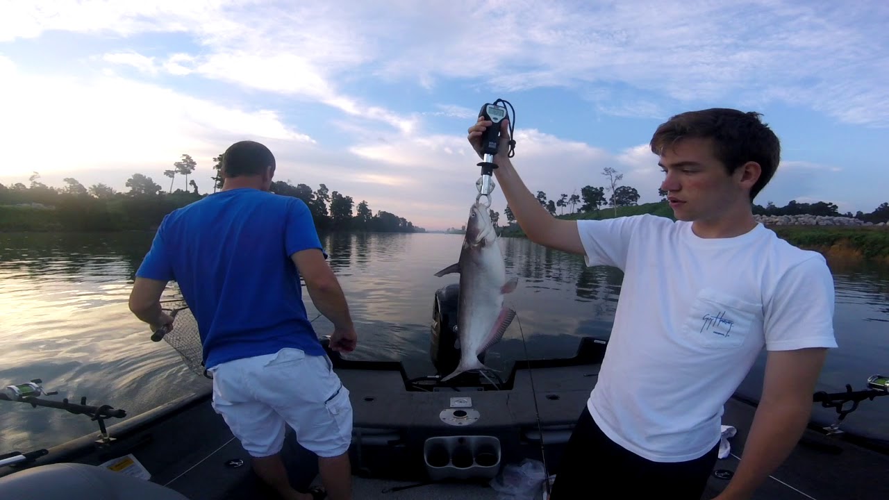 Catfishing Santee Diversion Canal YouTube