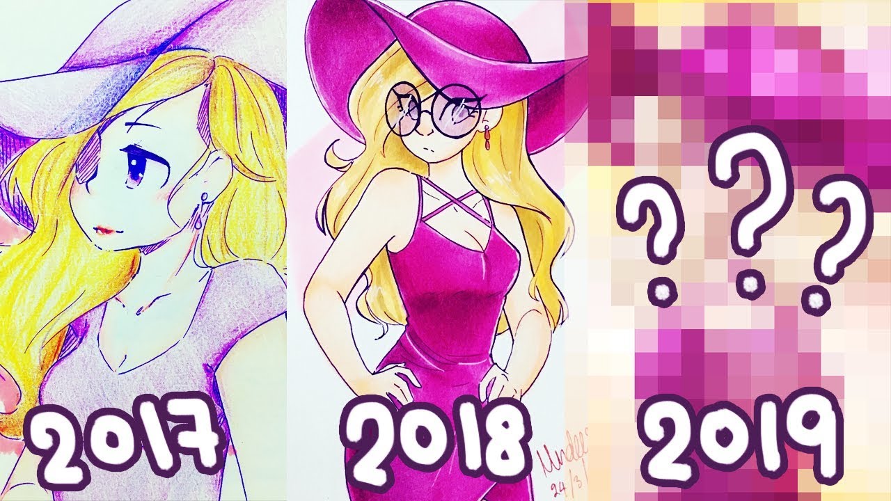 Recreating my TRADITIONAL art DIGITALLY! | draw this again | digital ...