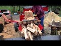 Homemade Machines | Super Log Splitter / Wood Splitter