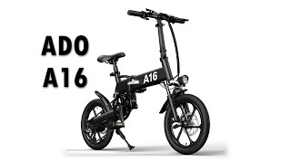 Ado A16 Electric Folding Bike coupon Inside