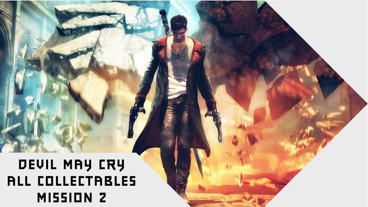 [DMC] Devil May Cry - Collectibles Guide [Keys, Lost Souls, Secret Doors] Mission 2