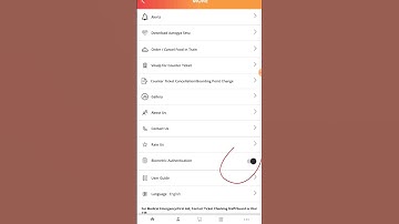 How to enable biometric authentication in IRCTC |How to add Biometric Authentication in IRCTC App