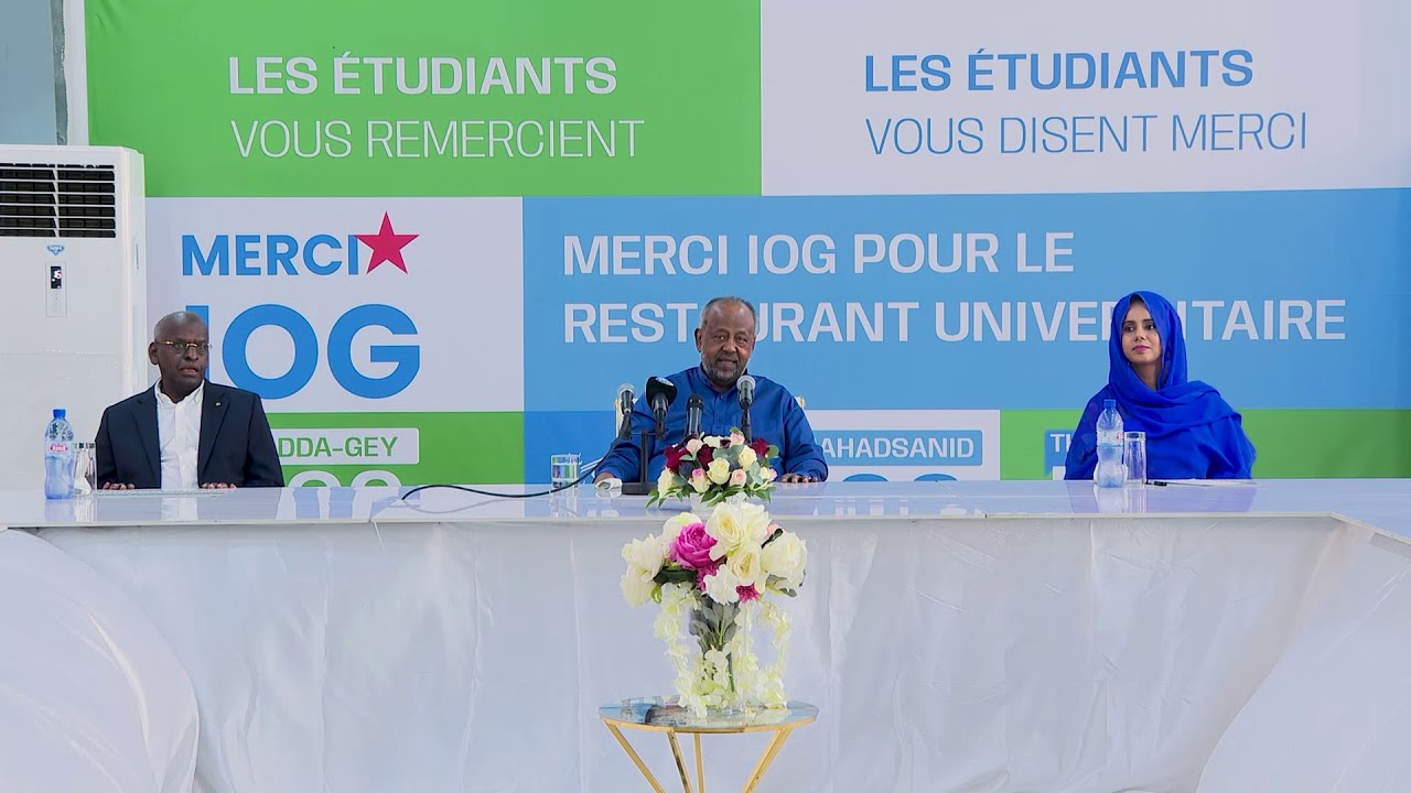 Édition Spéciale sur l'inauguration du restaurant de l'université de Djibouti en Somali