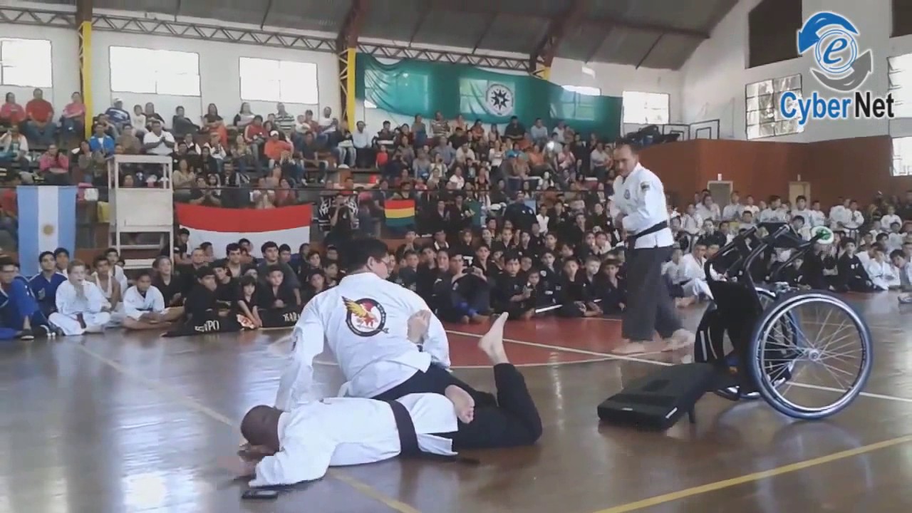 Selfdefense wheelchair demo YouTube