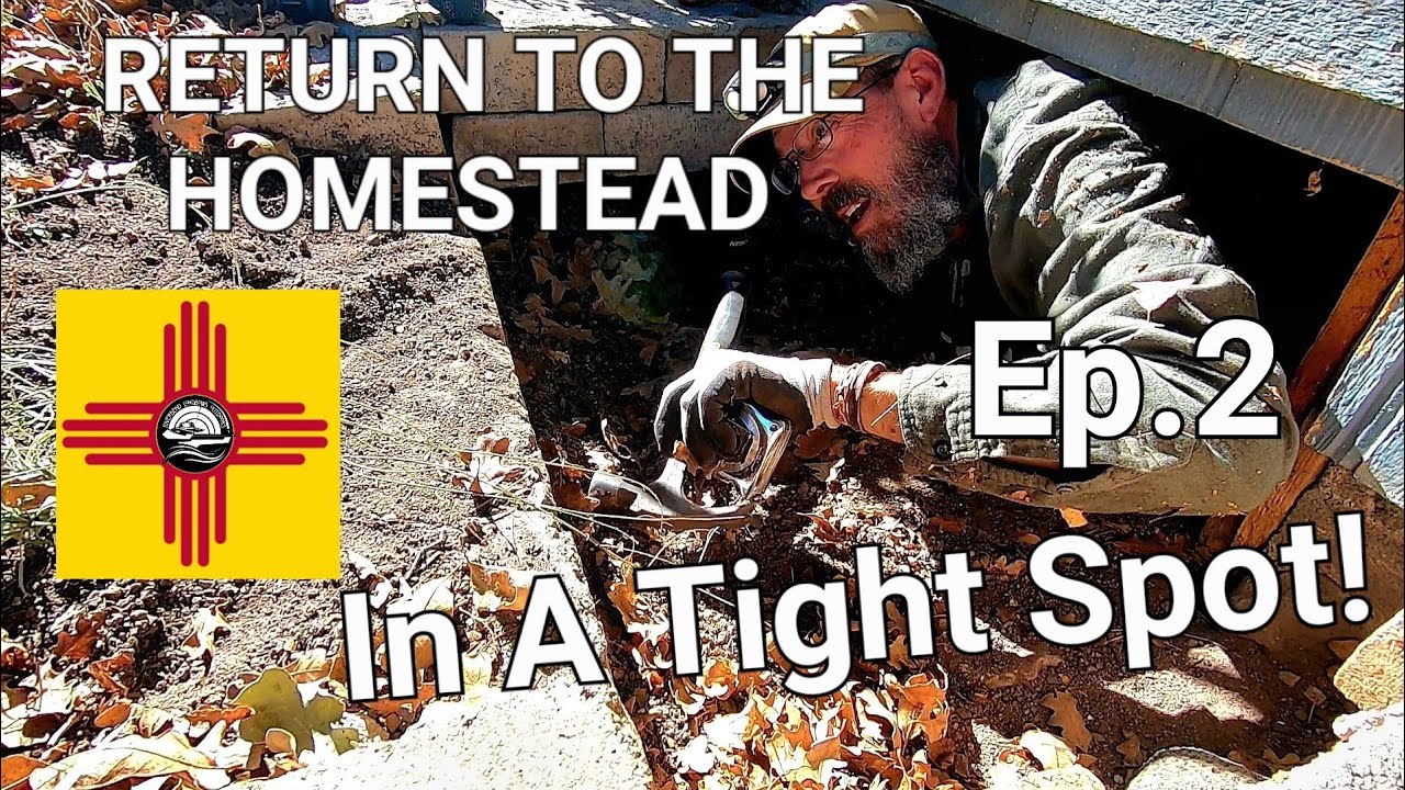 Ep.2 Return to the Homestead/ Jacking Up The House!!/ Last Day of Work