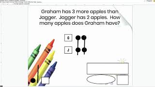 Comparison Story Problems Bigger Unknown Direct Instruction within 5