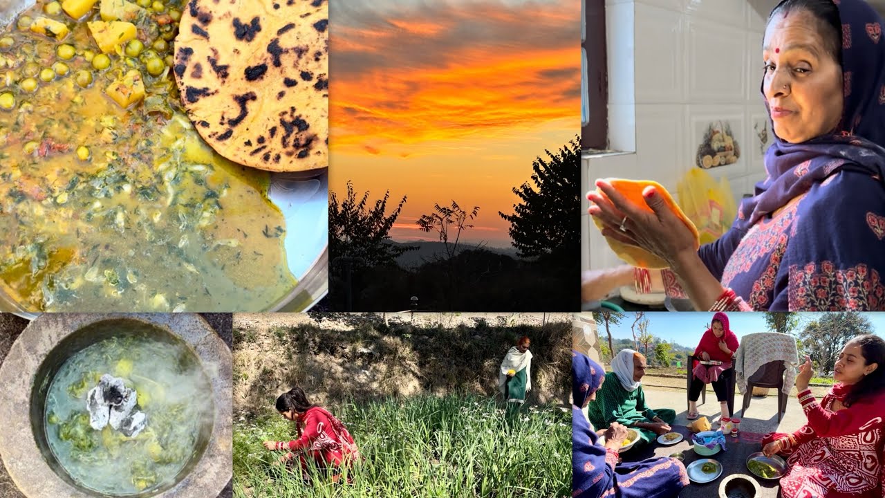 Sardi Ki Dhoop aur Himachal Ka Special Khatta in My Style || Family Vlog 