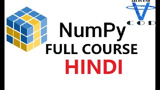 Numpy Hindi Full Course #Recipe1 | Python Data Science Full Course | All In One Code