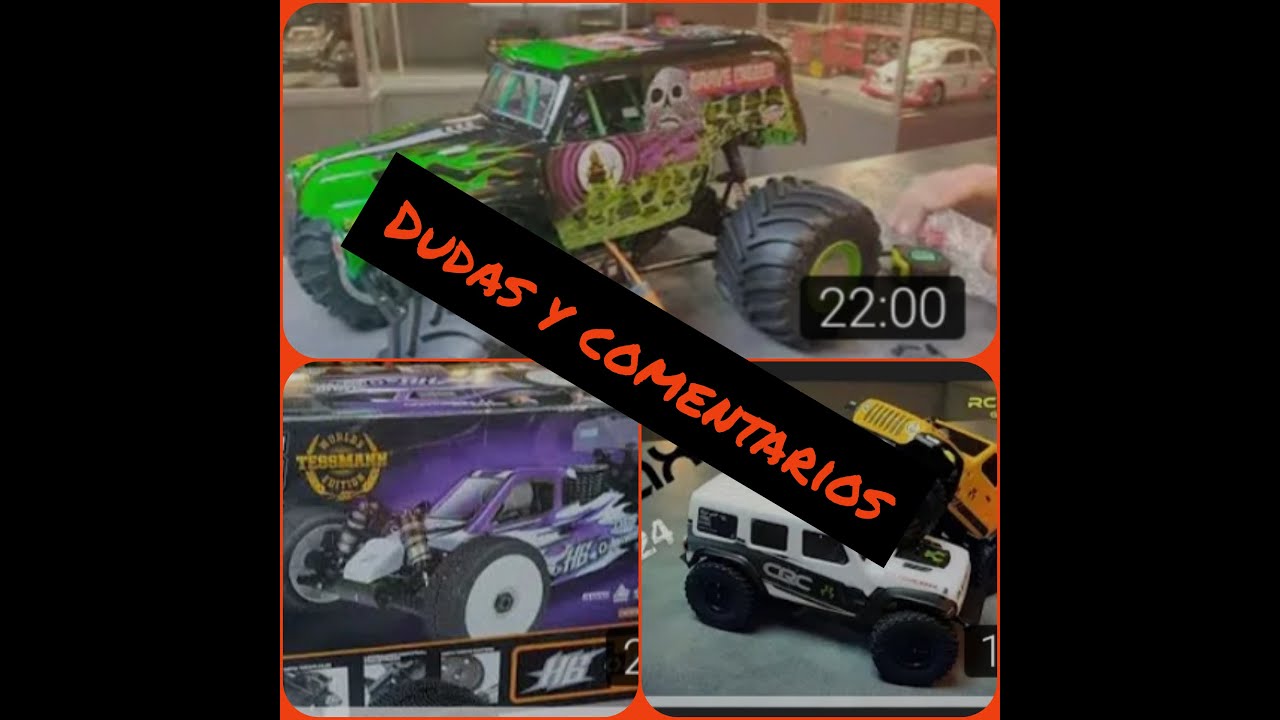 Traxxas,hpi,axial,losi respondemos dudas y comentarios sobre Radiocontrol 24/01/21
