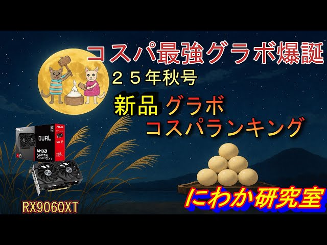 New Best Value Graphics Cards] New Graphics Card Value Rankings