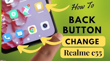 Realme c55 back button setting/Realme c55 back button change/Realme c55 navigation gesture setting