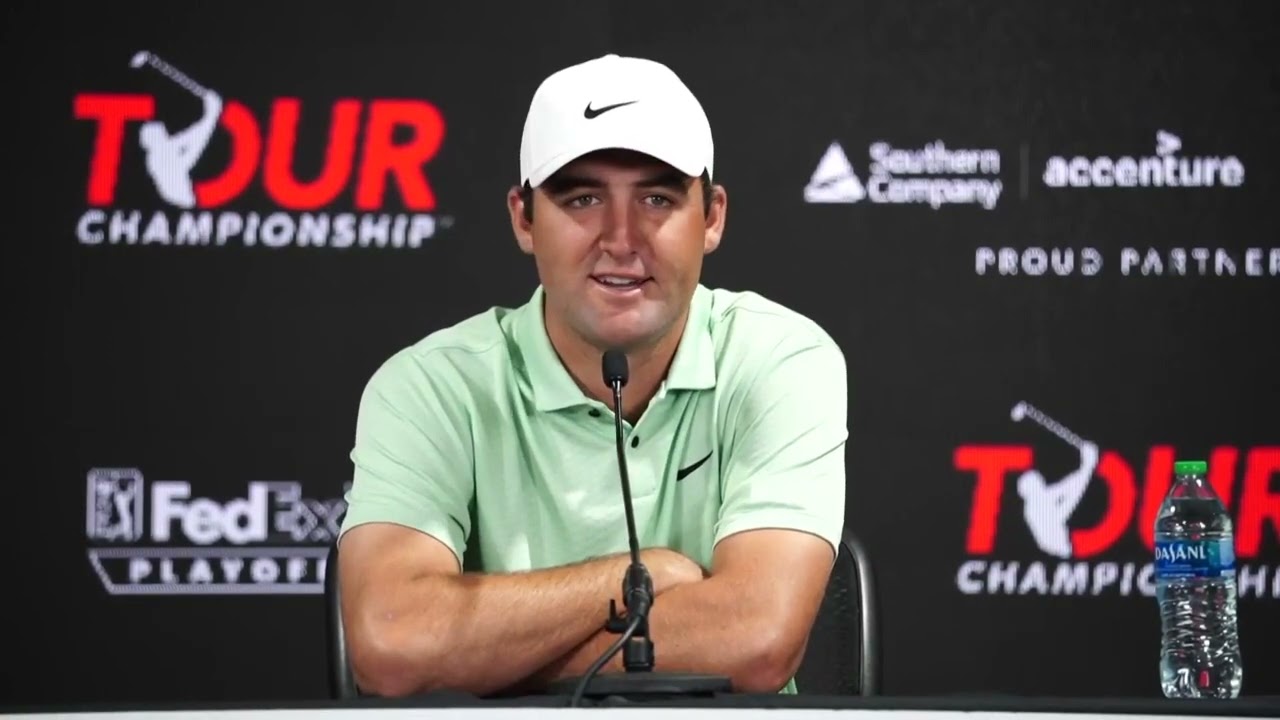 Scottie Scheffler Wednesday Presser 2022 TOUR Championship