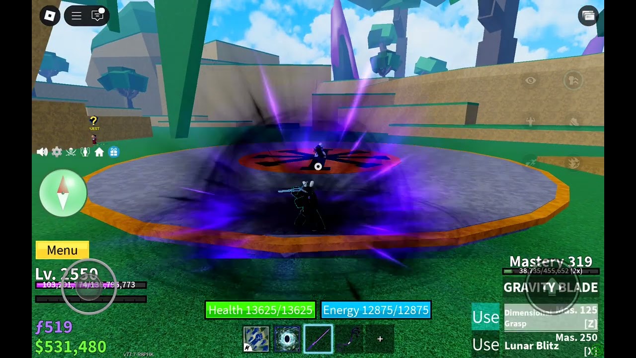 Venom bow reworked combo with Godhuman and Gravity Cane | Blox Fruits