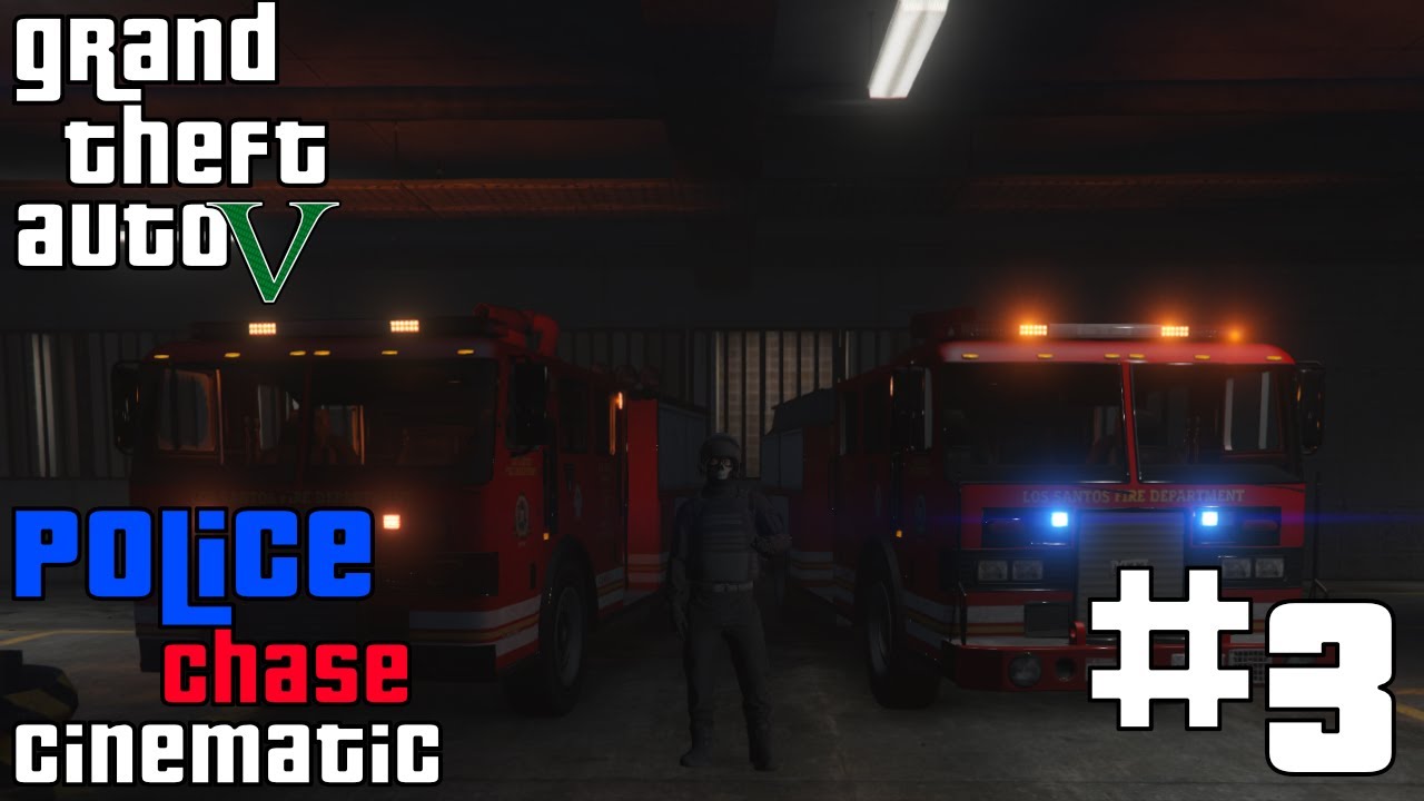 GTA V | Police Chase Cinematic #3 - YouTube