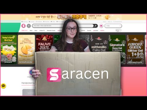 HUGE Saracen Nail Haul!!🫣 Nail Unboxing💅