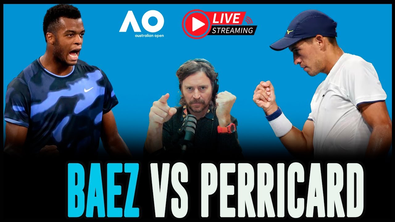  BAEZ VS PERRICARD - FONSECA VS SPIZZIRRI - ABIERTO DE AUSTRALIA 2026 - REACCION EN VIVO