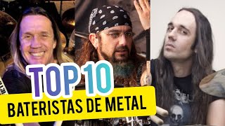 TOP 10 BATERISTAS DE METAL