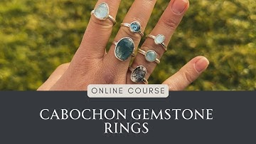 How to Make Cabochon Gemstone Rings | Bezel Setting Tutorial Trailer